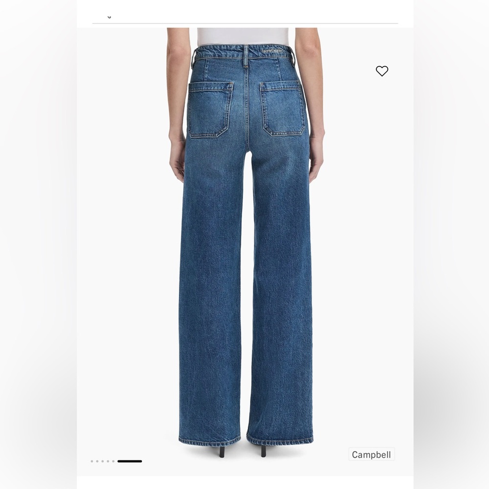 Favorite Daughter The Mischa Wide Leg in Campbell wash size 28 - Picture 6 of 13